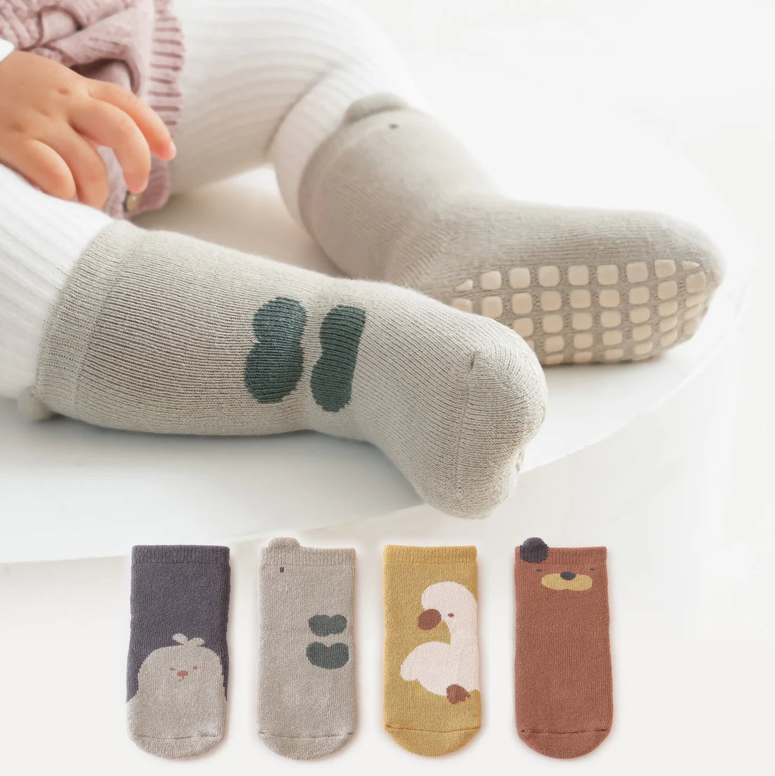 Cute Non-Slip Socks for Kids - Miniwonders