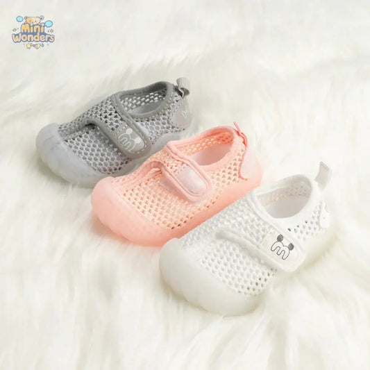 Breathable Mesh Baby Walking Shoes - Miniwonders