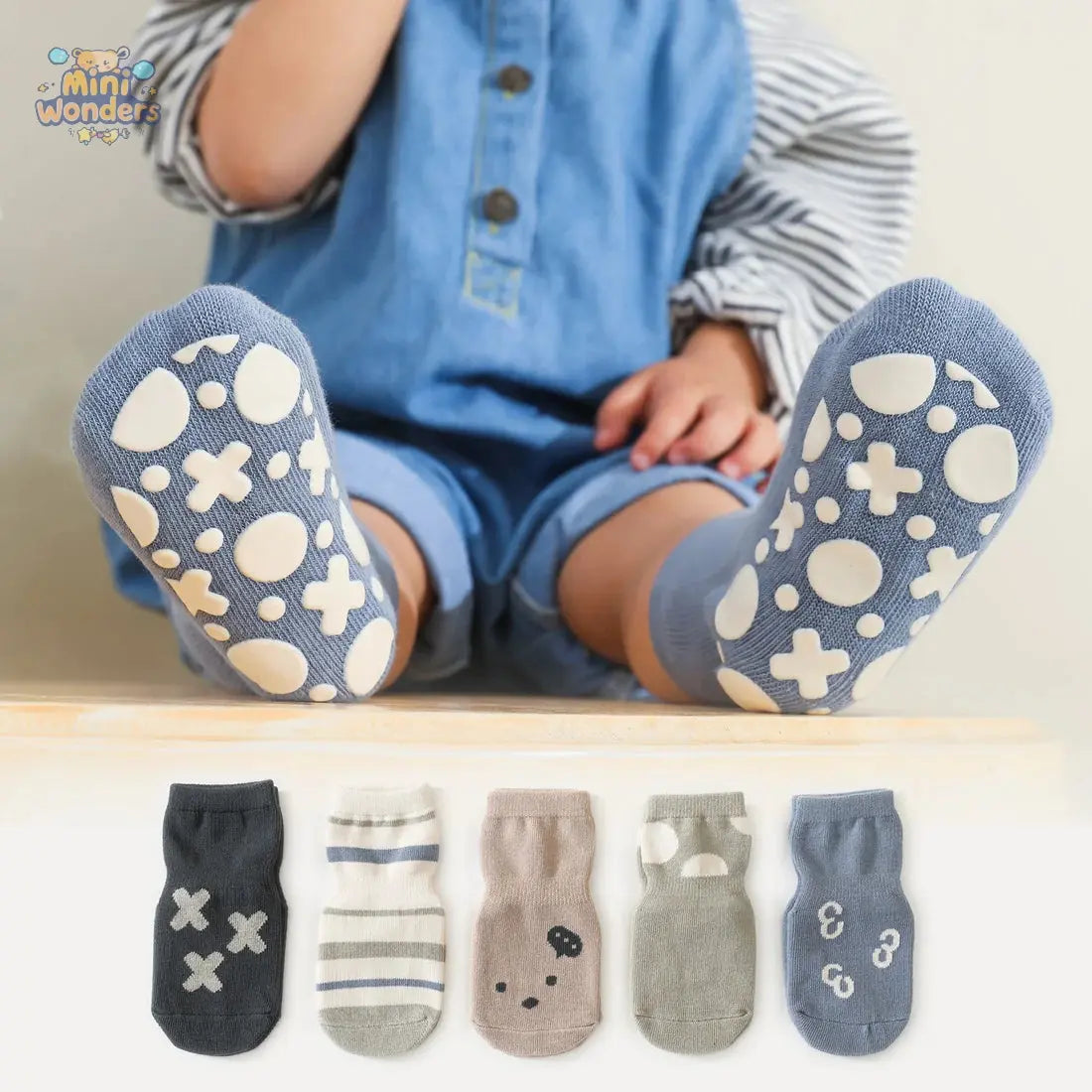 Cute & Safe Anti-Skid Socks - Miniwonders