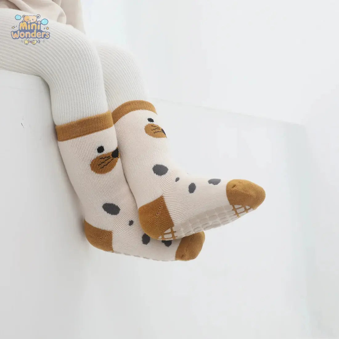 Pairs of Grip Socks for Babies, Toddlers, and Young Kids - Miniwonders