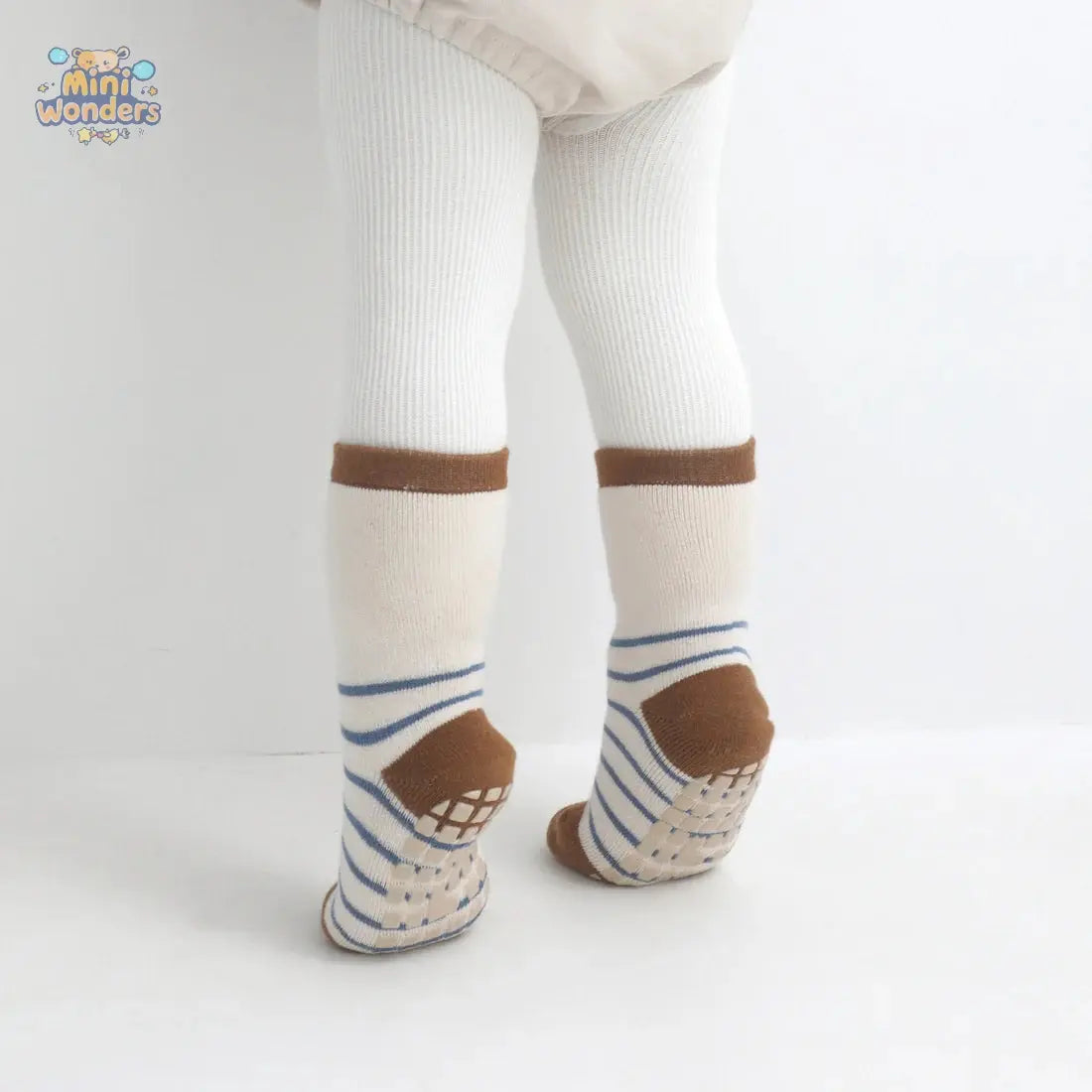 Pairs of Grip Socks for Babies, Toddlers, and Young Kids - Miniwonders